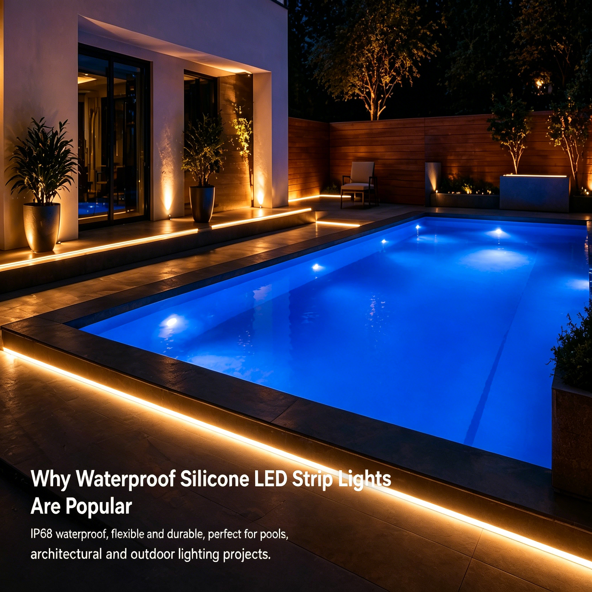 Why Waterproof Silicone LED Strip Lights Are Popular in Outdoor Projects